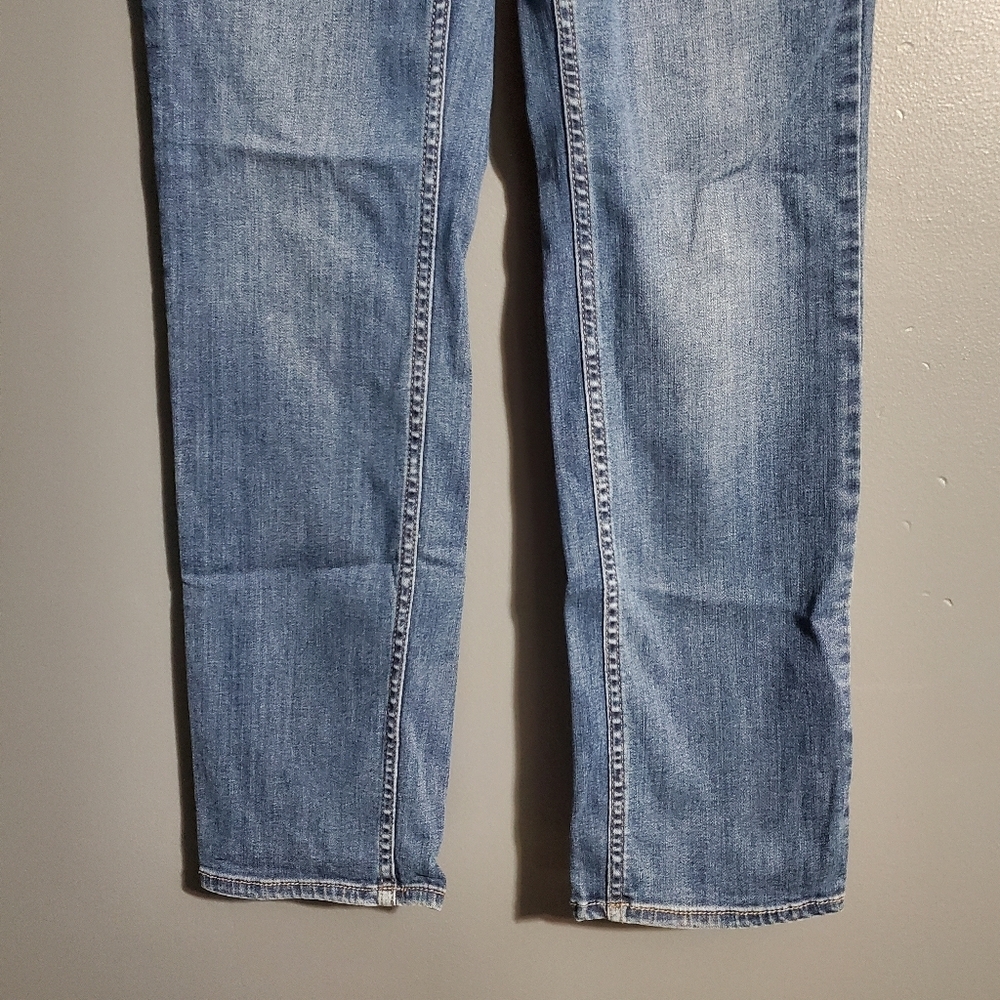 Flag & Anthem Womens High Rise Straight Jeans Dark Wash Size 4 - Picture 3 of 9